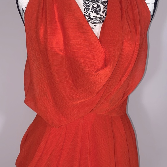 Max & Cleo Draped Halter Mini Dress 4 - Picture 2 of 7